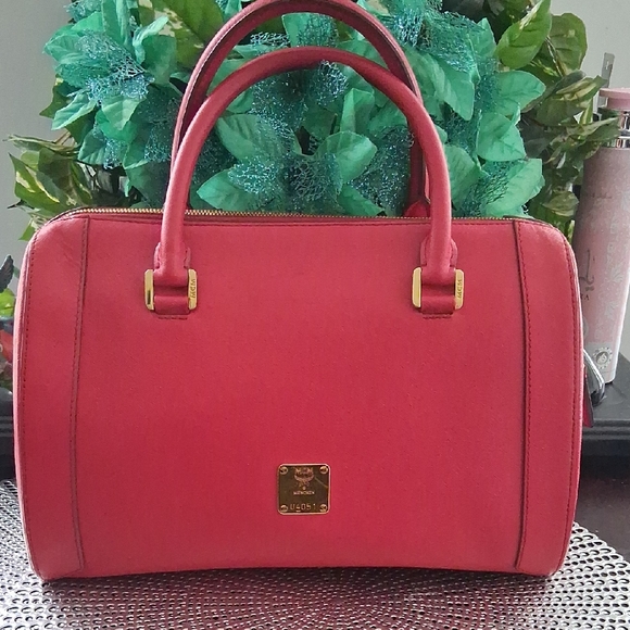 MCM Handbags - MCM Coral Satchel Bag